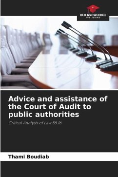 Advice and assistance of the Court of Audit to public authorities - Boudiab, Thami
