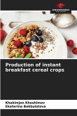 Production of instant breakfast cereal crops