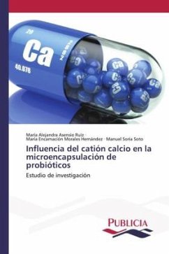 Influencia del catión calcio en la microencapsulación de probióticos - Asensio Ruiz, María Alejandra;Morales Hernández, María Encarnación;Soria Soto, Manuel