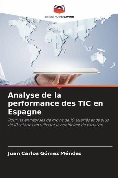 Analyse de la performance des TIC en Espagne - Gómez Méndez, Juan Carlos