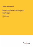 Neue Jahrbücher für Philologie und Paedagogik