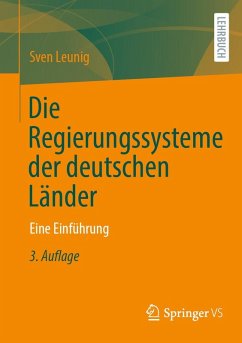 Cover Die Regierungssysteme der deutschen Länder (eBook, PDF)