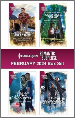 Harlequin Romantic Suspense February 2024 - Box Set (eBook, ePUB) - Quinn, Tara Taylor; Ferrarella, Marie; Bokal, Jennifer D.; Dodson, Lisa