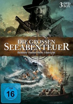 Die großen Seeabenteuer - Blackbeard, Poseidon Inferno, U-Boot in Not - Chastain,Jessica/Hackman,Gene/Borgnine,Ernest/+