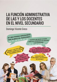 La función administrativa de las y los docentes en el nivel secundario (eBook, ePUB) - Greco, Domingo