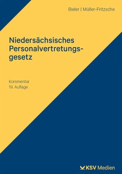 Niedersächsisches Personalvertretungsgesetz (NPersVG) - Bieler, Frank;Müller-Fritzsche, Erich