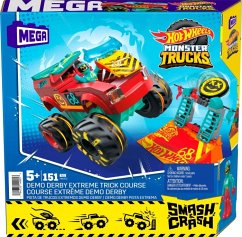 MEGA Hot Wheels Monster Trucks Demo Derby Extreme-Stunt Set
