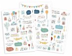 Sticker-Set Geburtstag