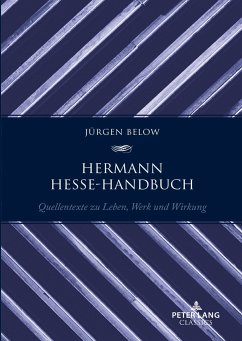 Hermann Hesse-Handbuch - Below, Jürgen