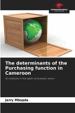 The determinants of the Purchasing function in Cameroon