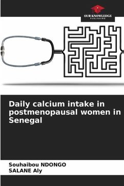 Daily calcium intake in postmenopausal women in Senegal - Ndongo, Souhaïbou;Aly, SALANE