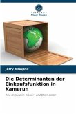 Die Determinanten der Einkaufsfunktion in Kamerun