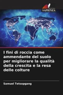 Cover I fini di roccia come ammendante del suolo per migliorare la qualità della crescita e la resa delle colture
