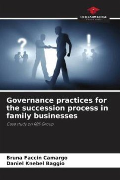 Cover Governance practices for the succession process in family businesses