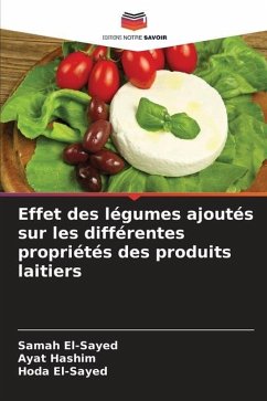 Effet des légumes ajoutés sur les différentes propriétés des produits laitiers - El-Sayed, Samah; Hashim, Ayat; El-Sayed, Hoda