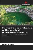 Monitoring and evaluation of the quality of groundwater resources