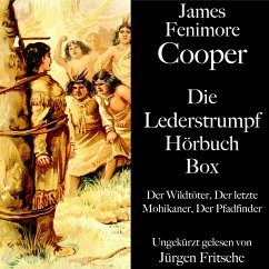 James Fenimore Cooper: Die Lederstrumpf Hörbuch Box (MP3-Download) - Cooper, James Fenimore