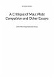 A Critique of Mau: Mute Compulsion and... - Bild 1