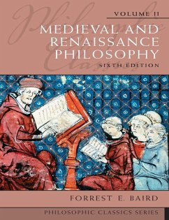 Cover Philosophic Classics, Volume II: Medieval and Renaissance Philosophy (eBook, PDF)