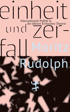 Einheit und Zerfall - Rudolph, Moritz