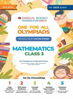 Oswaal One For All Olympiad Previous Years' Solved Papers, Class-3 Mathematics Book (For 2022-23 Exam) - Oswaal Editorial Board