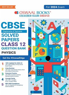 Oswaal CBSE Chapterwise & Topicwise Question Bank Class 12 Physics Book (For 2023-24 Exam) - Oswaal Editorial Board