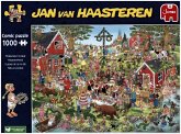 Jumbo 1110100029 - Jan van Haasteren, Mittsommerfest, Comic-Puzzle, 1000 Teile