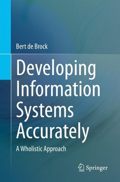 Developing Information Systems Accurately (eBook, PDF) - de Brock, Bert