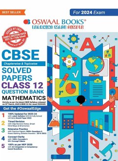 Oswaal CBSE Class 12 Mathematics Question Bank 2023-24 Book - Oswaal Editorial Board