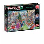 Jumbo 1110100021 - Wasgij Christmas 19, Santa Dash, Comic-Puzzle, 1000 Teile (+1 free Puzzle)