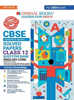 Oswaal CBSE Class 12 English Core Question Bank 2023-24 Book - Oswaal Editorial Board