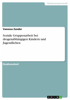 Soziale Gruppenarbeit bei drogenabhängigen Kindern und Jugendlichen (eBook, PDF) - Zander, Vanessa