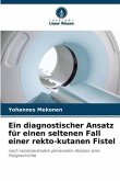 Ein diagnostischer Ansatz für einen seltenen Fall einer rekto-kutanen Fistel
