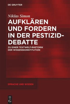 Aufklären und Fordern in der Pestizid-Debatte - Simon, Niklas