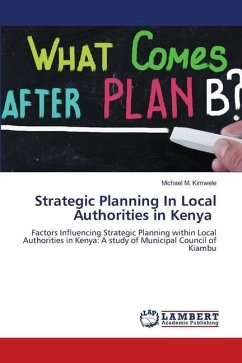 Strategic Planning In Local Authorities in Kenya