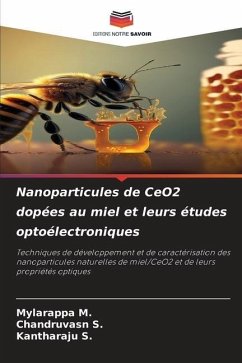 Nanoparticules de CeO2 dopées au miel et leurs études optoélectroniques - M., Mylarappa;S., Chandruvasn;S., Kantharaju