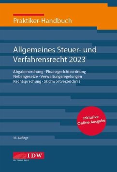 Praktiker-Handbuch Allgemeines Steuer-und Verfahrensrecht 2023