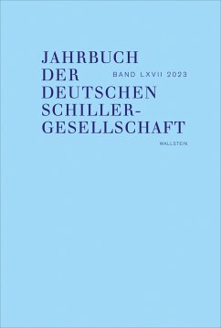 Jahrbuch der Deutschen Schillergesellschaft 67/2023