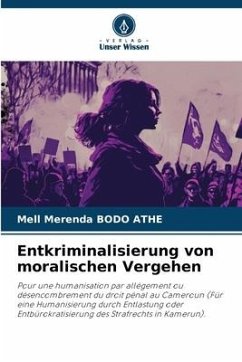 Cover Entkriminalisierung von moralischen Vergehen