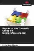 Report of the Thematic Group on Interprofessionalism