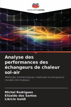 Analyse des performances des échangeurs de chaleur sol-air - Rodrigues, Michel;dos Santos, Elizaldo;Isoldi, Liércio