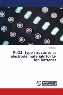 ReO3- type structures as electrode materials for Li-ion batteries
