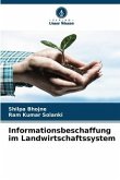 Informationsbeschaffung im Landwirtschaftssystem