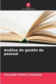 Análise da gestão de pessoal