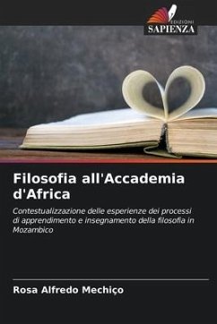 Filosofia all'Accademia d'Africa - Mechiço, Rosa Alfredo