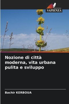 Nozione di città moderna, vita urbana pulita e sviluppo - KERBOUA, Bachir