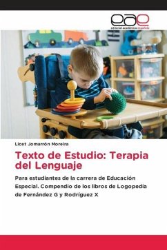 Texto de Estudio: Terapia del Lenguaje - Jomarrón Moreira, Licet