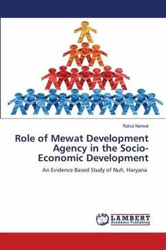 Role of Mewat Development Agency in the Socio-Economic Development