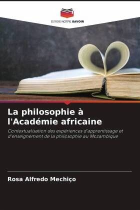 La philosophie à l'Académie africaine La philosophie à l'Académie africaine