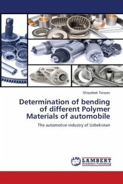 Determination of bending of different Polymer Materials of automobile